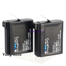 2Pcs New Original GoPro 4 Battery For GoPro AHDBT-401 HD Hero 4 Black & Silver