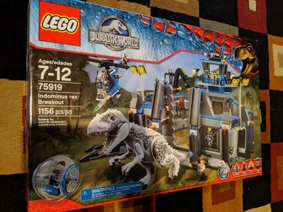 lego jurassic world indominus rex breakout 75919 building kit