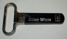 Abbey Wines Vintage Wine Bottle 2 Prong Cork Puller  Opener