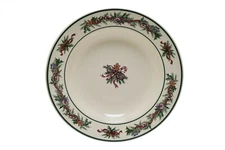 The Cellar O'Tannebaum Christmas 9 3/8" Soup Bowl Trim Off Edge