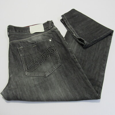 Crosshatch Regular Fit gerades Bein schwarz W 38 / L 31 REF (M16549