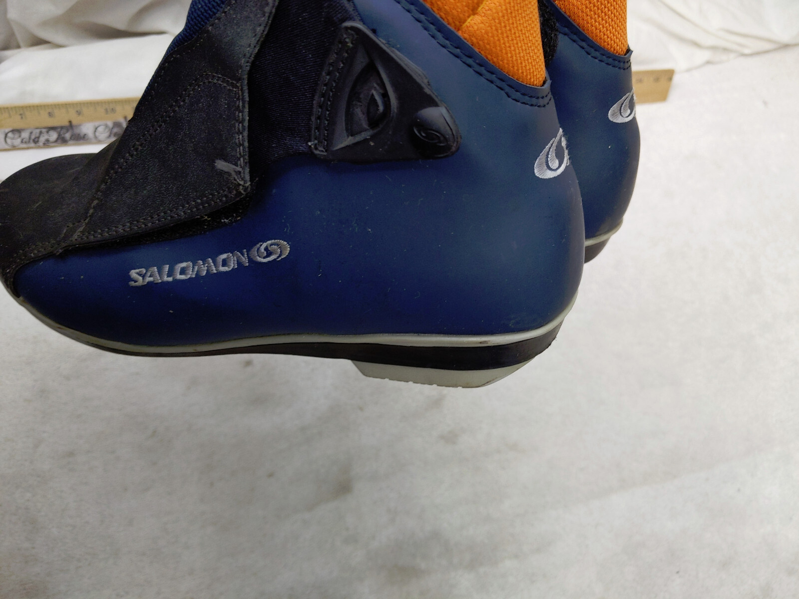 Scarpone da sci Salomon New Escape SNS Profil XC uomo 7 5 41 nero blu suola sottile
