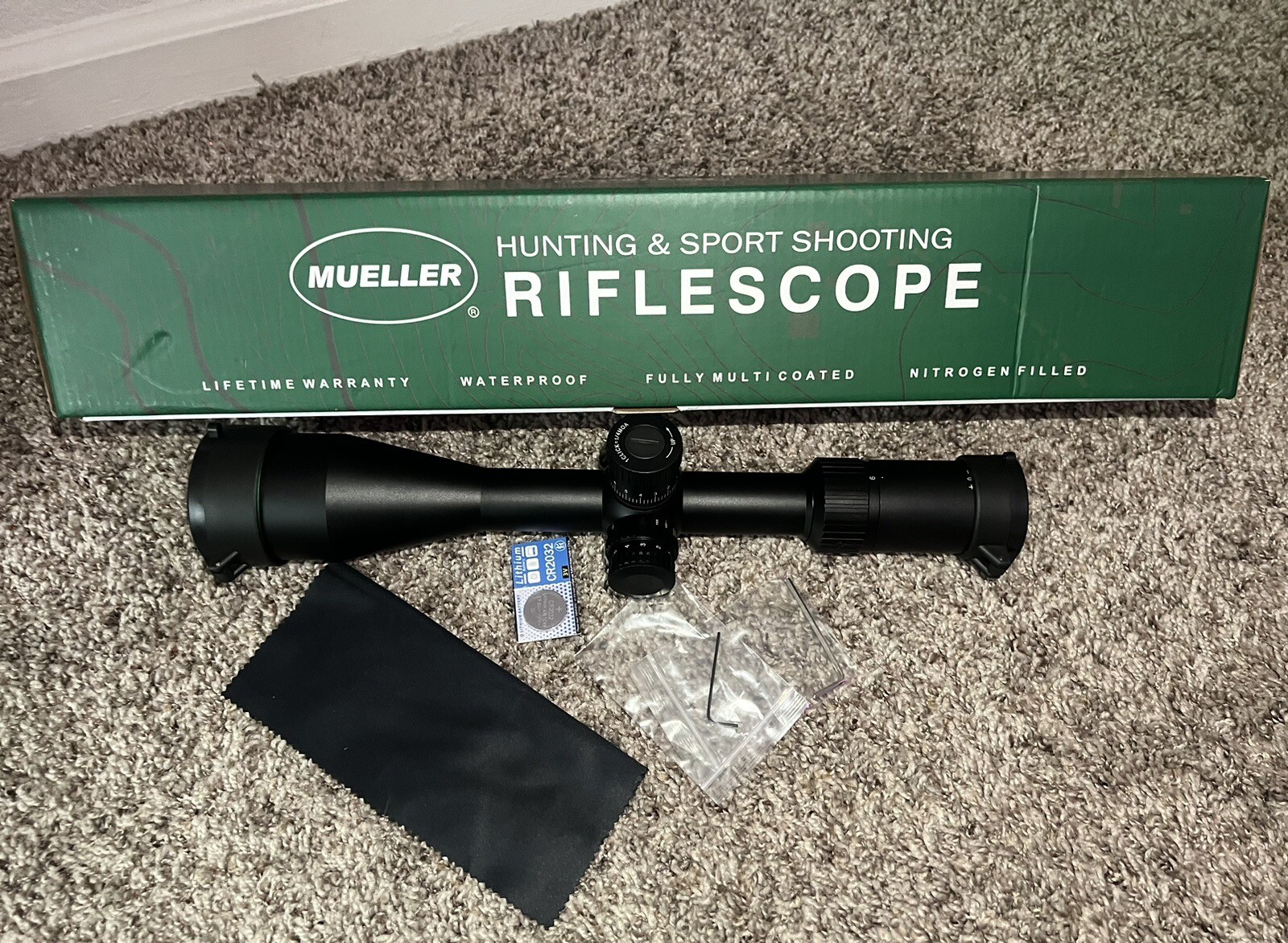 mueller rifle scope 624x50 eBay