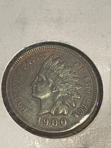 1900 (P) Indian Head Cent About Uncirculated Penny XXF