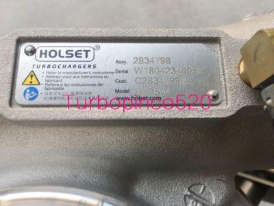 GENUINE HOLSET HX35W 2834798 3767251 CUMMINS 6BTA 5.9L 180HP 