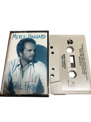 Merle Haggard Cassette Tape Chill Factor CBS Inc Epic Records 1987