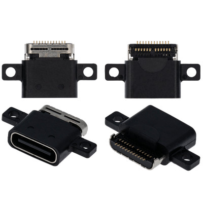 Charging port soldering required - 24 Pin - Type C - 2 Anchor Points (C329)
