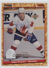 1995 Semic Globe Theoren Fleury #83 1aj