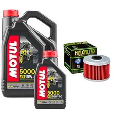 CRF250 Rally RLA Motul 5000 10w40 5L Oil Filter Kit Honda CRF 250 2019 8.00 per litre