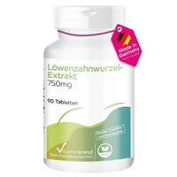 Vitamintrend LöWenzahn Extrakt 750Mg, 90 Tabletten, Hochdosiert 10:1...