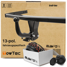 Für Opel Vectra B 36/ J96 trail-tec Anhängerkupplung starr & 13poliger E-Satz