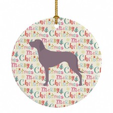 Carolines Treasures Weimaraner Merry Christma...