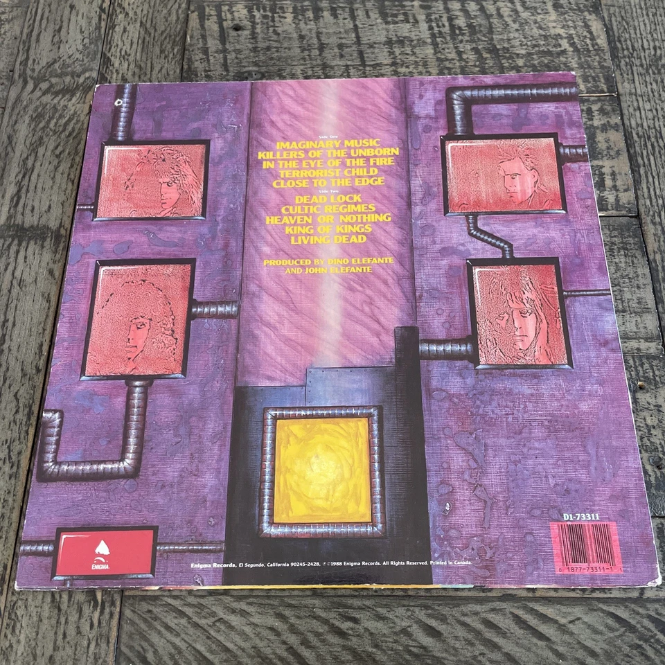 Atomic Arena by Barren Cross CD 1988 Enigma Records see photos Foto 4 de 4