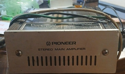 Pioneer GM-40 Stereo Main Car Audio Amplifier 2 Channel 20W+20W RMS