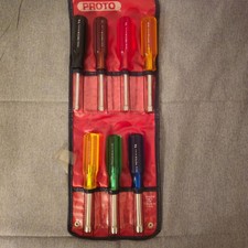 PROTO Tools USA, 7-Piece Fractional Nut Driver Set with pouch, J9200C