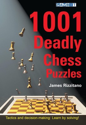 1001 Deadly Chess Puzzles by James Rizzitano (English) Paperback Book