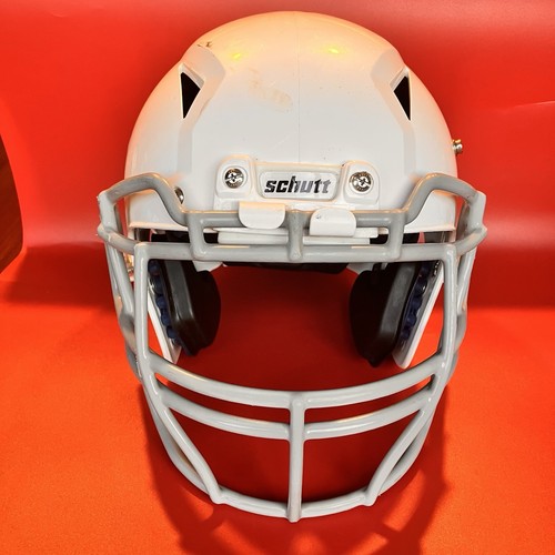 Casco de fútbol americano profesional Schutt Youth Vengeance blanco/gris - pequeño - 2019 LEER DESCRIPCIÓN - Imagen 2 de 15