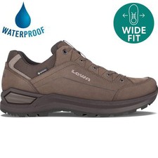 Lowa Renegade Evo GTX Lo Mens Wide Fit Waterproof Walking Shoes Espresso Size 4-