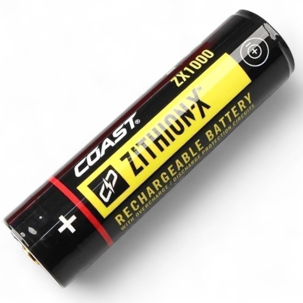 Coast ZX1000 ZITHION-X Rechargeable Li-Ion Battery USB Port for