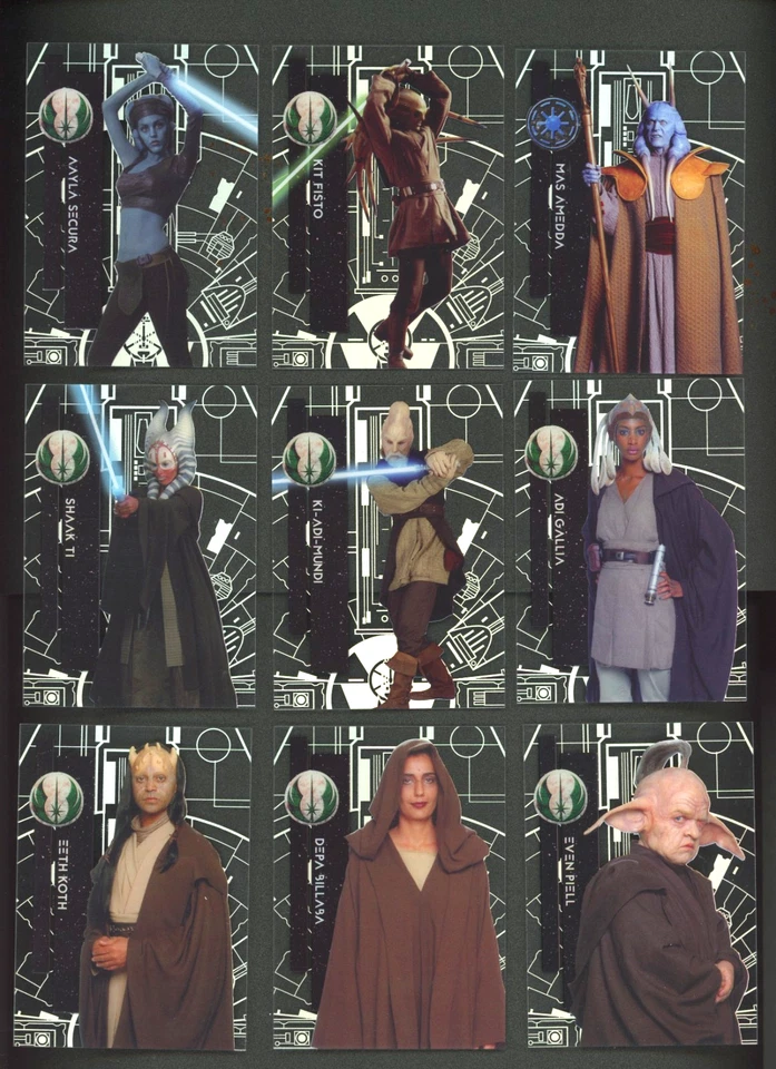 2015 Star Wars High Tek Form 2 Pattern 2 Complete 56 Card Set - Image 3 of 4