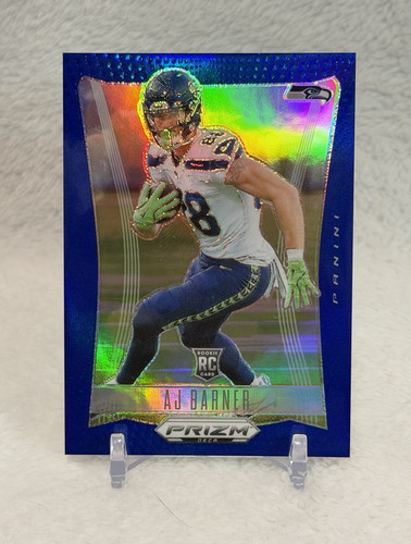 Panini 2024 Prizm Deca AJ Barner Seahawks Blue Prizm /149 RC #269