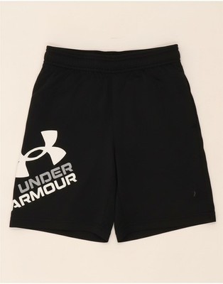 Under Armour Jungen Heat Gear Grafik Sport Shorts 7-8 Jahre Small schwarz CG01