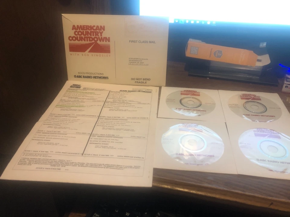 American Country Countdown with Bob Kingsley-July 20, 1996--4 CD set - Image 2 of 2