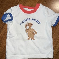 Janie And Jack E.T. “Phone Home” Short Sleeve T-shirt 6-12 Months