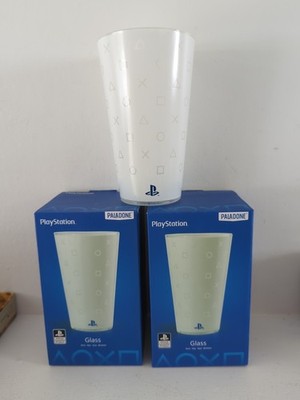 Set 2 Paladone Official Licensed PlayStation Icons Drinking Pint Glass Cup M41