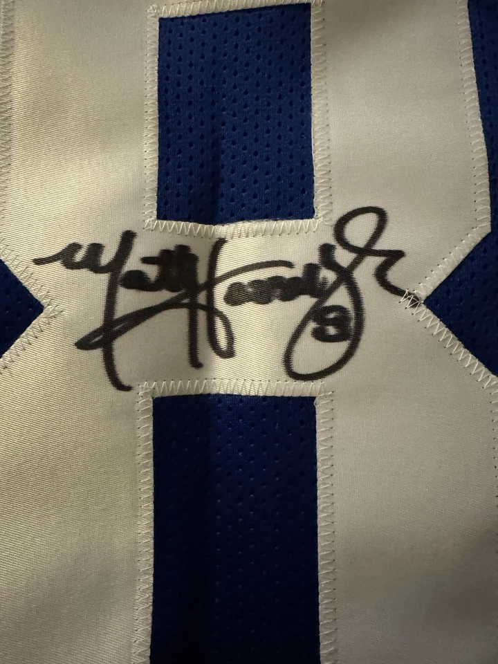 Camiseta Seahawks Matt Hasselbeck Firmada Autenticada Beckett Número 8 XL Foto 2 de 4