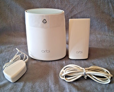 NETGEAR Orbi Wall Plug Satellite RBW30  Orbi Mini Router RBR40 White / TESTED