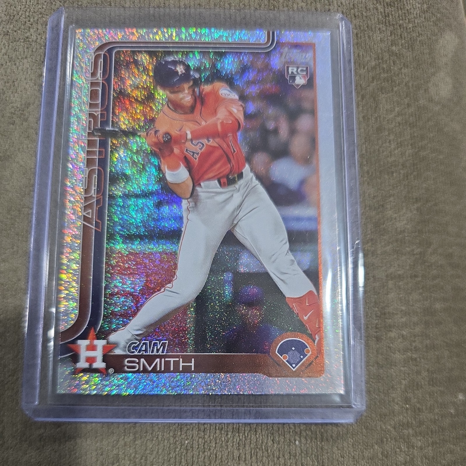 2025 Topps Update Series - Cam Smith #US298 Glitter Holo Foil SP (RC)