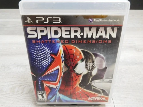Spider-Man: Shattered Dimensions Sony Playstation 3 PS3 2010 CIB Video Game