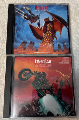Meat Loaf cd's lot of 2, some of his best. Great shape, my personal collection.