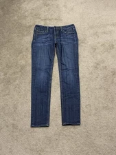 Vigoss The Dublin Skinny Jeans Womens Size 28X31 Distressed Denim       C86