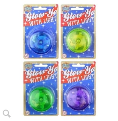 X4 Stück - Retro Glow-Yo Light-Up Return Top - Bewegungsaktivierte LED