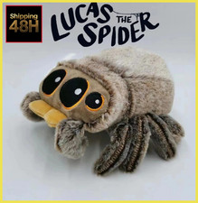 20cm Lucas The Spider Plush Stuffed toy Jumping Spider Super Soft Toy