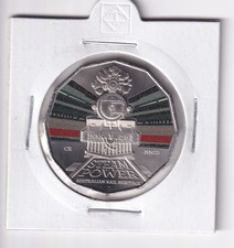 AUSTRALIAN: 2022 50 CENT STEAM POWER TRAIN RAIL COMMONWEALTH RAILWAYS COIN #31