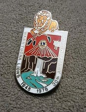 Árbol de setas 30 aniversario Washtucna 1948-1978 con alfiler trasero del club de leones