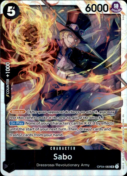 Sabo OP04-083 Kingdoms of Intrigue for sale | eBay