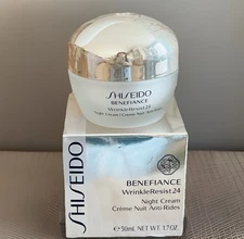 Shiseido Benefiance WrinkleResist24 Night Cream, 1.7 oz, NIB, Exp 01/2030