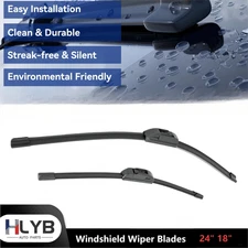 24"+18" Set of 2 OEM Quality Windshield Wiper Blades Kit for ALL SEASON PREMIUM