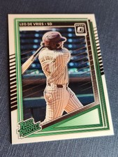 2025 Panini Donruss - Optic Rated Prospects #148 Leo De Vries (RC) Rookie