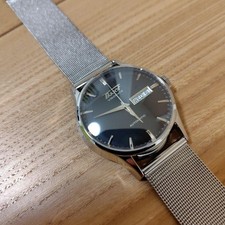 Orologio Tissot Visodate automatico elegante quadrante nero uomo classico vintage usato