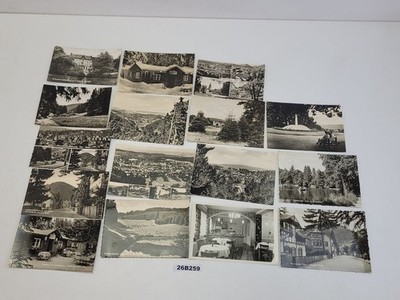 15x Postkarten Friedrichroda Thüringer Wald Chausseehaus Gondelteich #26B259