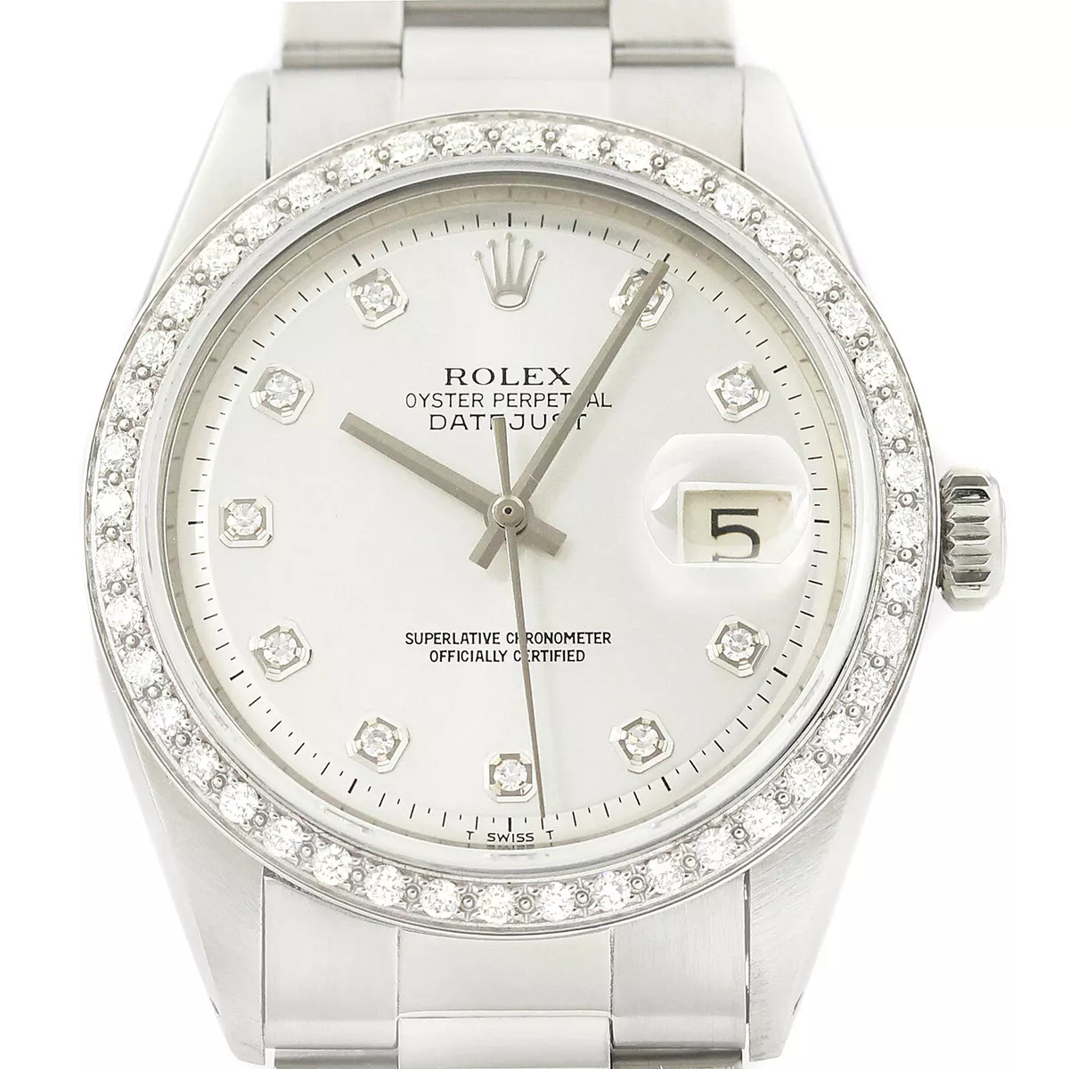 Mens white 2024 gold diamond watches