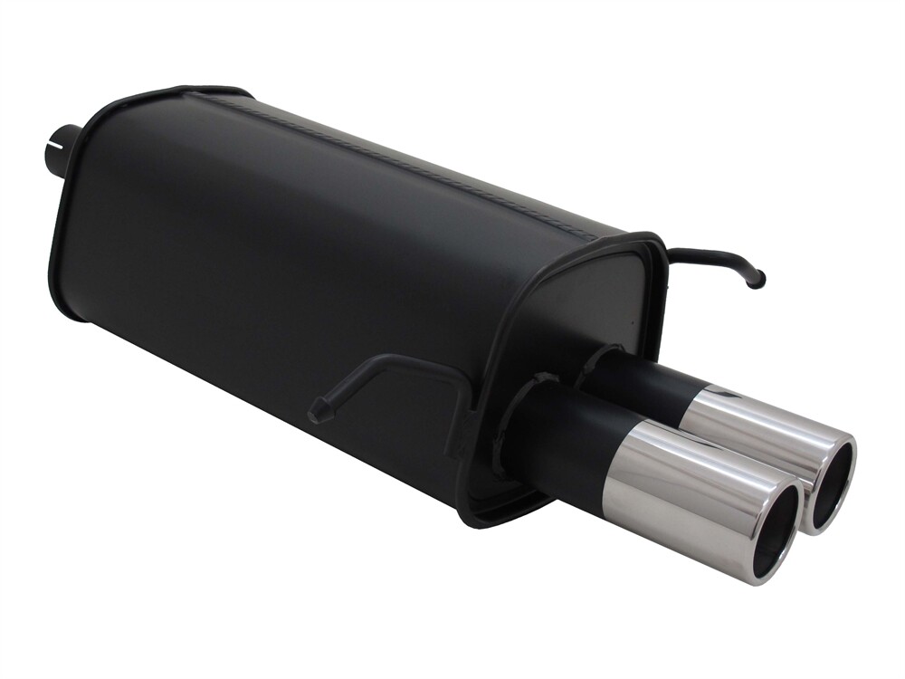 Novus Escape Deportivo 2x76mm Para Mercedes Clase C W203 S203