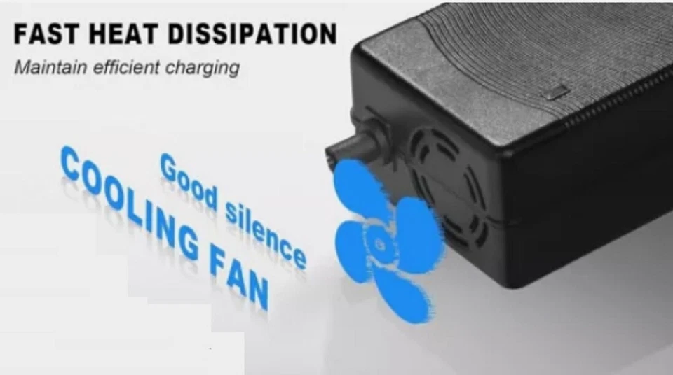 🔥42V 3A XLR 4 Pin Ladegerät für 36V Kalkhoff Impulse Derby Cycle Werke E-Bike - Bild 3 von 4