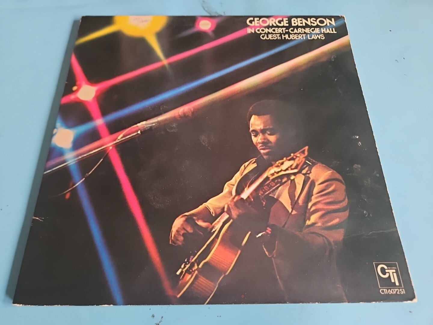 George Benson ‎– In Concert - Carnegie Hall 1976 VG LP Jazz Funk Soul CTI6072S1
