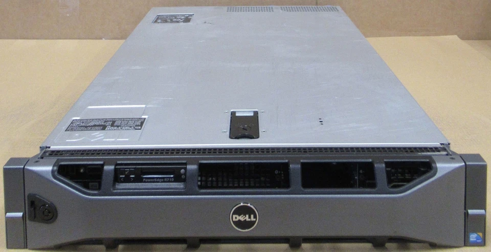 Dell PowerEdge R710 2x Quad-Core XEON X5550 2.66GHz 8x 2.5 Bays 144GB 2U Server - Image 2 of 4